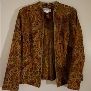Vintage Paisley Tapestry Jacket